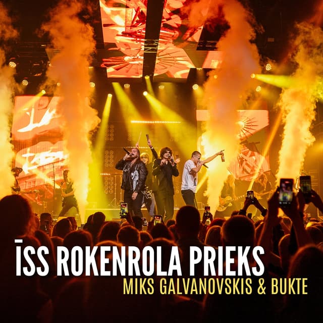 Album cover art for Īss Rokenrola Prieks