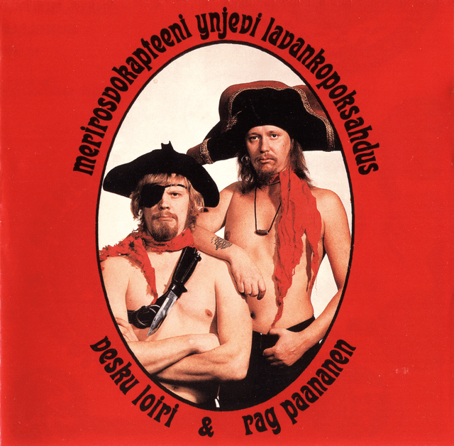 Album cover art for Merirosvokapteeni Ynjevi Lavankopoksahdus