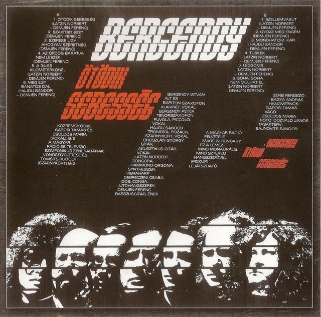 Album cover art for Ötödik Sebesség