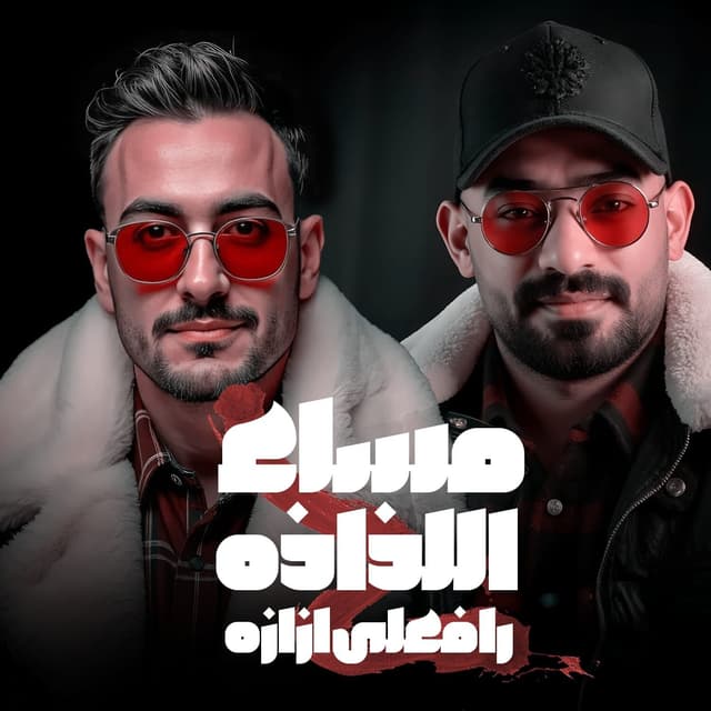 Album cover art for مساء اللذاذه رافعلي ازازة