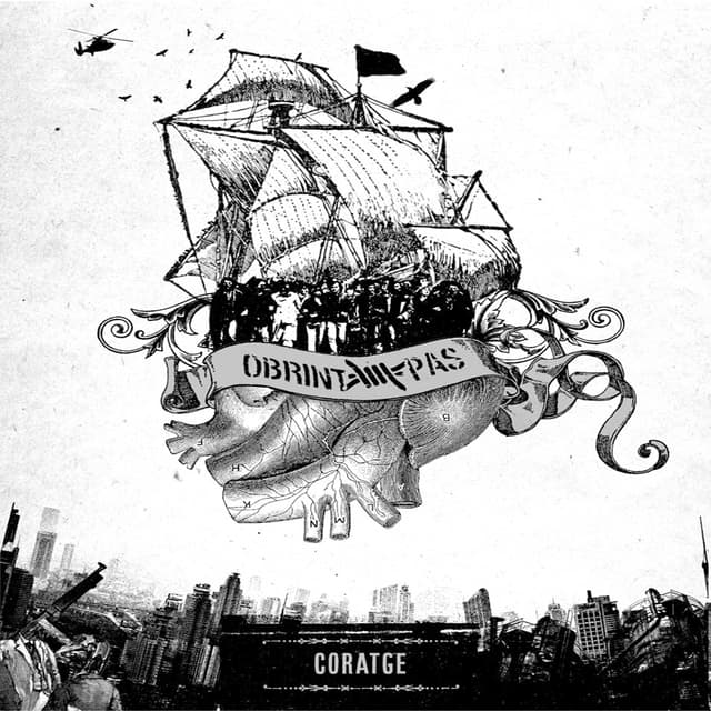 Album cover art for Coratge