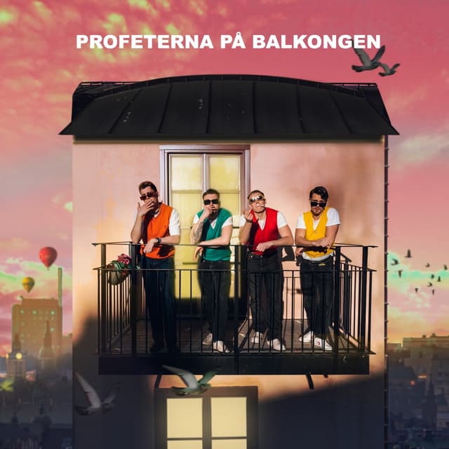 Album cover art for Profeterna på Balkongen
