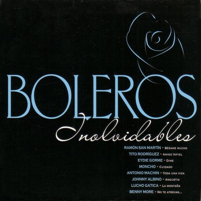 Album cover art for Boleros Inolvidables