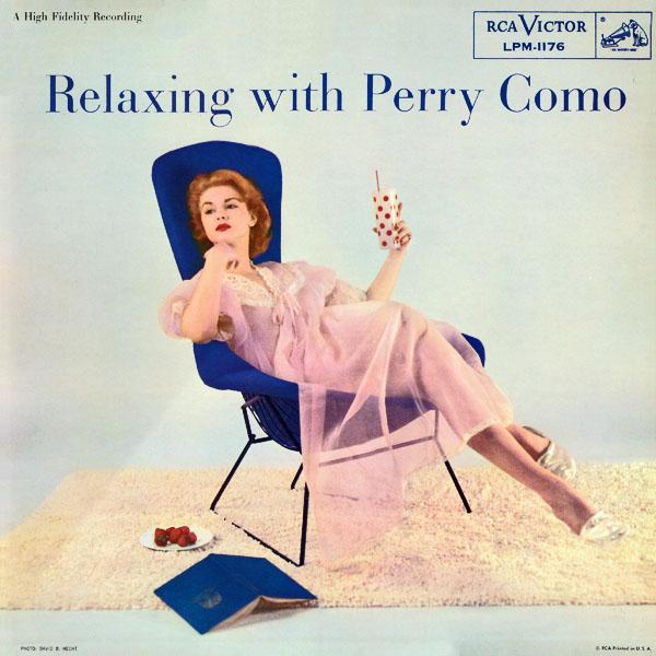 Album cover art for Relaxing with Perry Como