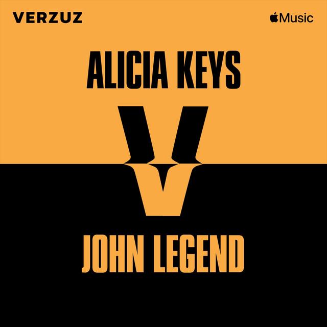 Album cover art for Verzuz: Alicia Keys x John Legend