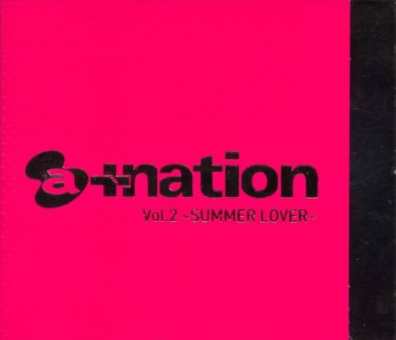 Album cover art for a+nation Vol. 2 〜SUMMER LOVER〜