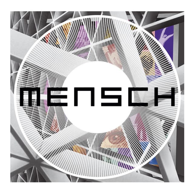 Album cover art for Mensch
