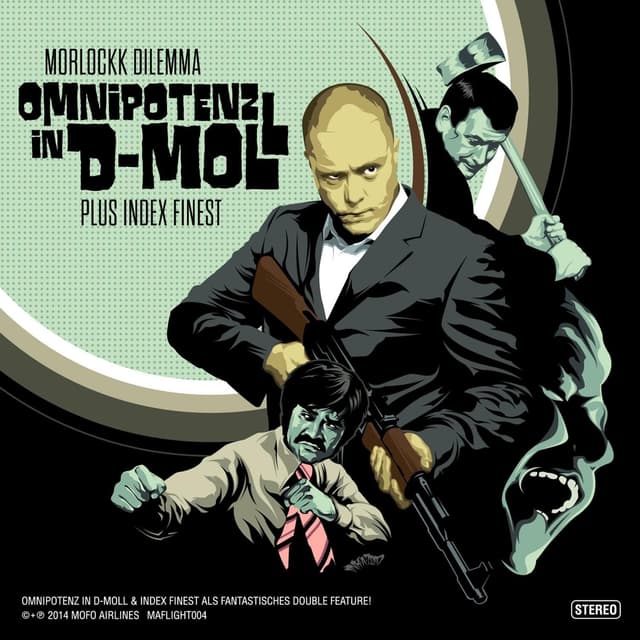 Album cover art for Omnipotenz In D-Moll