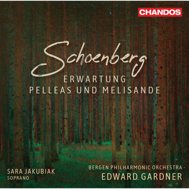Album cover art for Schoenberg: Erwartung, Op. 17 & Pelleas und Melisande, Op. 5