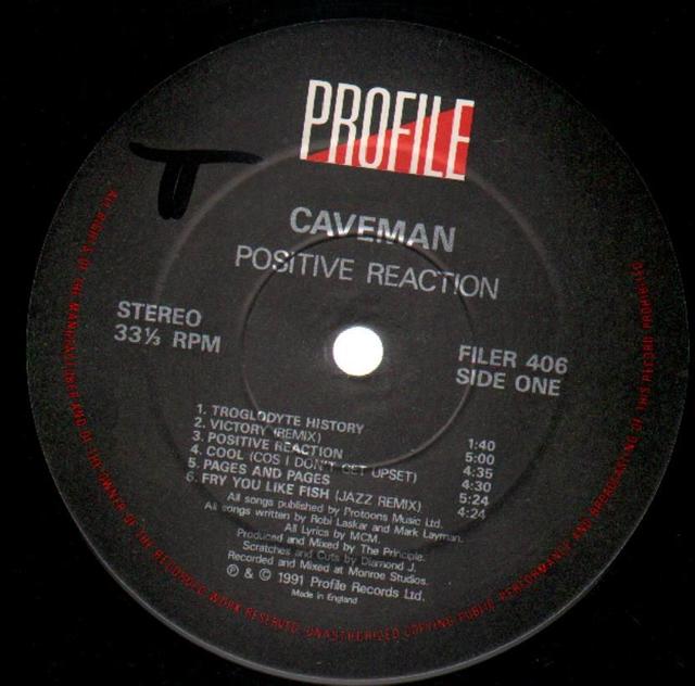 Album cover art for Positive Reaction