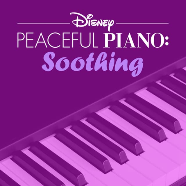 Album cover art for 피아노로 감상하는 디즈니 앨범 : 힐링(Disney Peaceful Piano: Soothing )