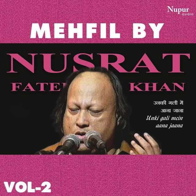 Album cover art for Mehfil By Nusrat Fateh Ali Khan Vol.2