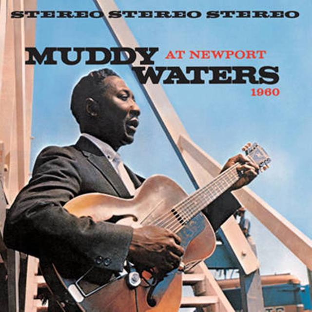 Album cover art for Muddy Waters Live At Newport 1960