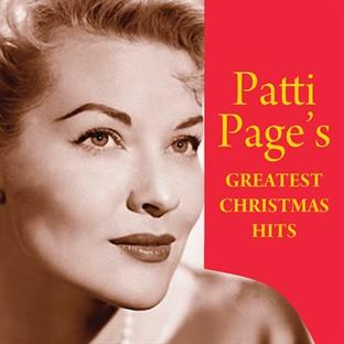 Album cover art for Patti Page's Greatest Christmas Hits