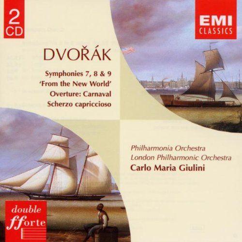 Album cover art for Dvorák Orchestral Works