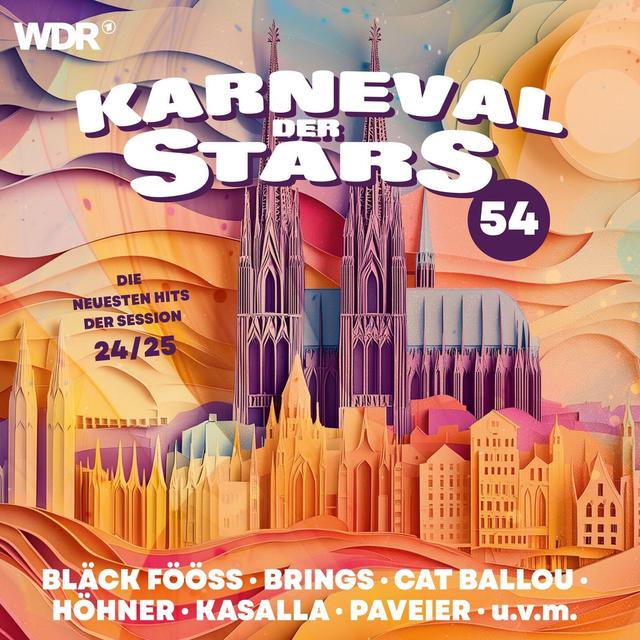 Album cover art for Karneval der Stars 54