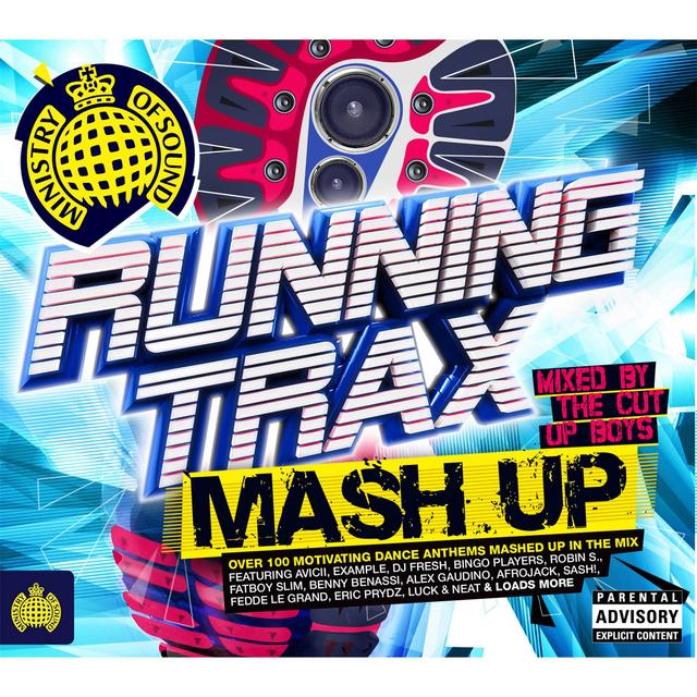 Album cover art for Running Trax: Mash up