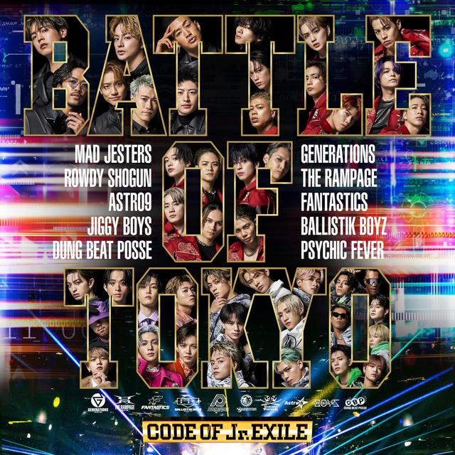 Album cover art for BATTLE OF TOKYO CODE OF Jr.EXILE (LIVE)