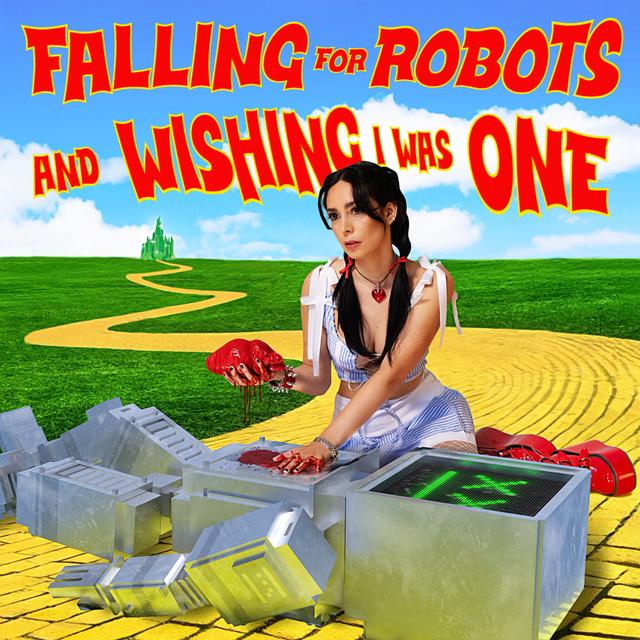 Album cover art for Falling for Robots and Wishing I Was One