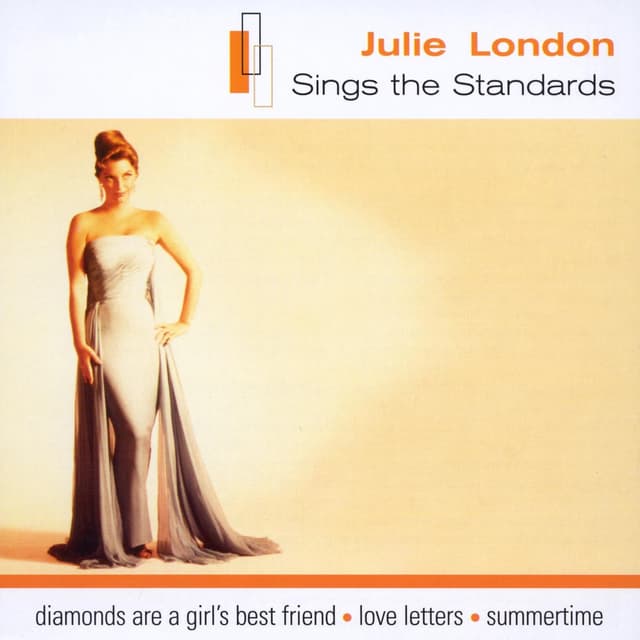Album cover art for Sings The Standards