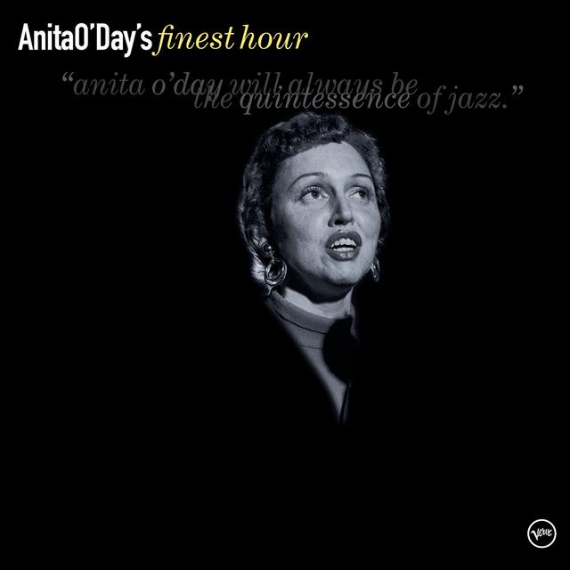 Album cover art for Anita O'Day's Finest Hour
