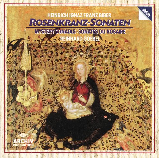 Album cover art for Biber: Rosenkranz-Sonaten