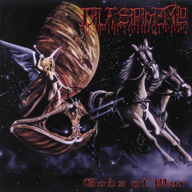 Album cover art for Gods Of War Blood Upon The Altar