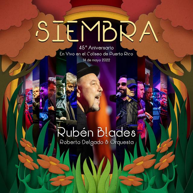 Album cover art for Siembra: 45° Aniversario
