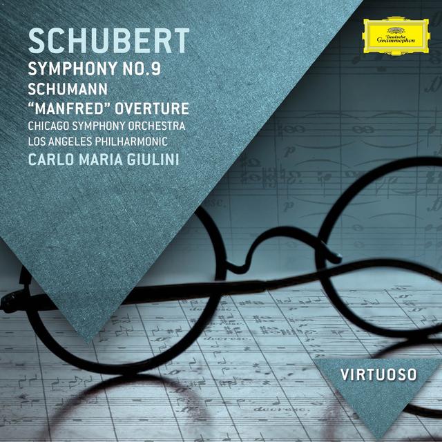 Album cover art for Schubert: Symphony No.9; Schumann: "manfred" Overture
