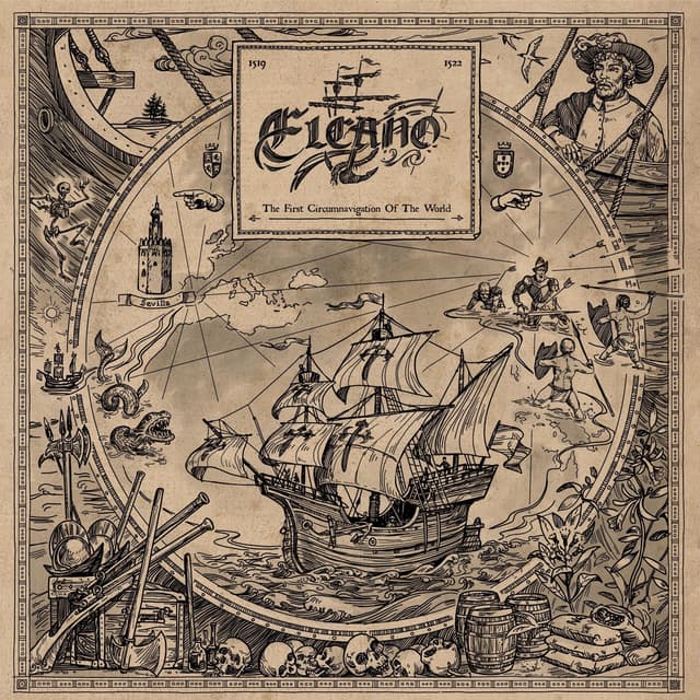 Album cover art for The First Circumnavigation Of The World