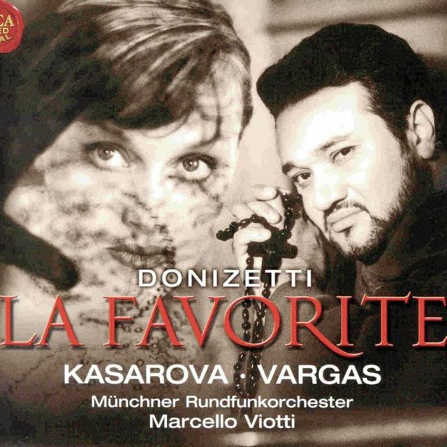 Album cover art for Donizetti : La Favorite