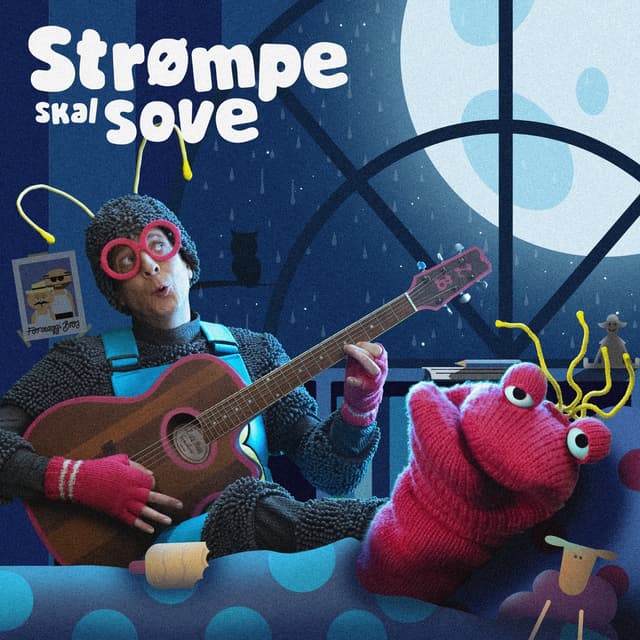 Album cover art for Strømpe Skal Sove - Godnatsange Til Børn